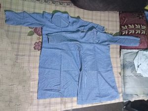 2 Blue &amp;White Check Suit And 1  Salwar 💰🛒⏩SALE