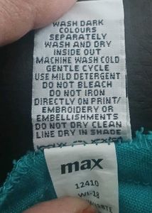 Blue Embroidered Kurti