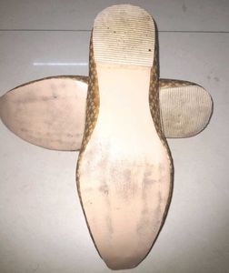 Gold Ethnic Punjabi Jutti