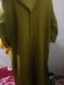 Olive Green Kurta