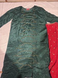 suit with handwork