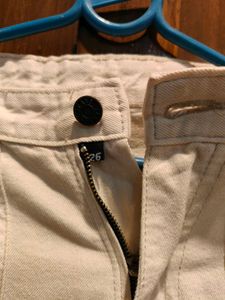 Beige Cargo Pants