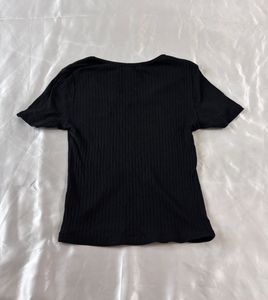 Shein Black T-shirt