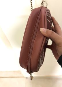 Stylish Maroon Crossbody Bag