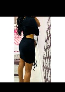 Chic Black One-Shoulder Dress