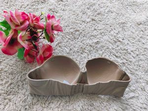 Calvin Klein : Strapless Beige Tube