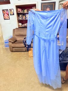 Light Blue Occasion Dress