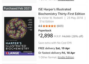Biochemistry Harper's Book