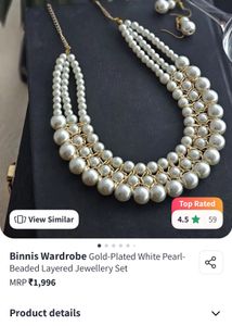 Pearl Layered Jewellery Set
