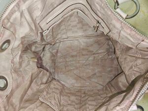 Michael Kors White Astor Leather Studded Bag