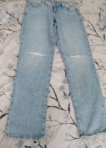 Light blue Distressed Jeans