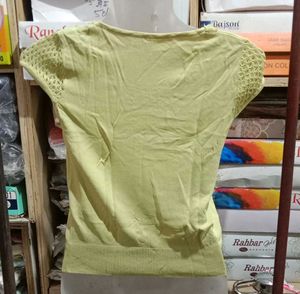 Fancy Knitted Top For Girls