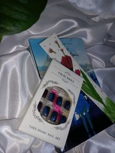 DIY Press-On Nail Set with sticker (one pack of yo