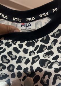 Fila Girls' Animal Print Tee