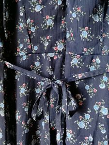 Floral Aline Midi Dress
