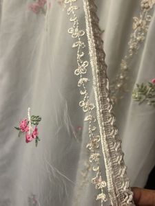 Elegant Embroidered Kurta Set Pant Not Available