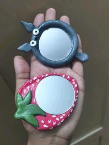 Clay Pocket Mirrors ✨🪞🍓