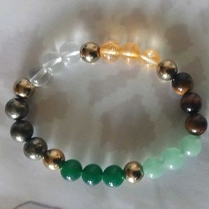 Gemstone Bracelet For Abundance in AURA