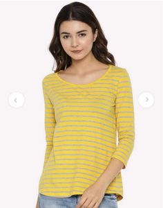 Striped Yellow Top