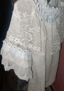 White Lace Top