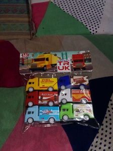 Lumo Highway Truck Toy Set Of Six