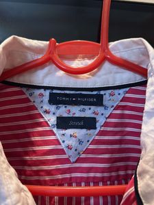 Tommy Hilfiger Pink Striped Shirt