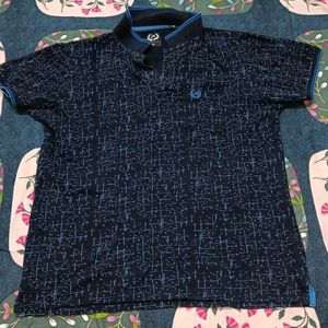 Printed Polo Shirt - Size M