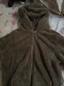 Fuzzy teddy Hoodie