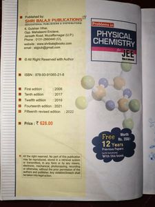 NARENDRA AVASTHI PHYSICAL CHEMISTRY FOR JEE MAINS AND ADVANCE