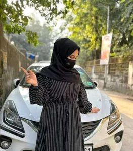 Striped Burqa