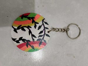 Handmade Tropical Keychain