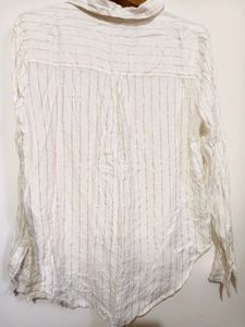 Striped Button-Down Shirt 36 to 38 inches