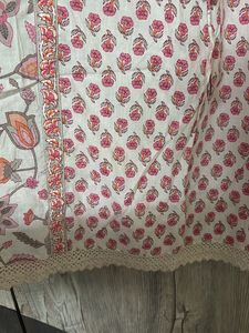 Floral Print Kurta