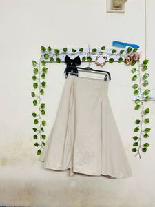 A-Line Midi Skirt From H&amp;m