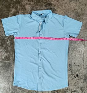 Light Blue Button-Down Shirt