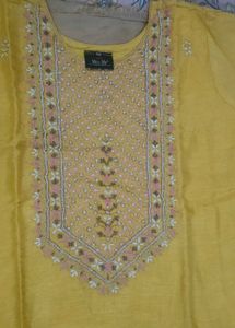 Gorgeous MissMe Yellow kurta Set💛
