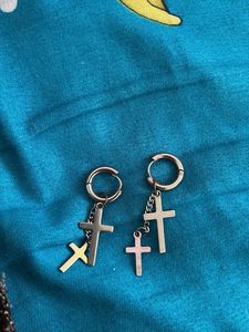 Cross Y2k Earrings