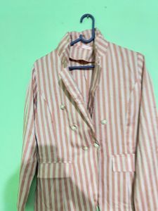 Striped Blazer
