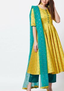 Panit yellow Kurta Set