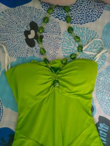 Lime Green Two-Piece Set