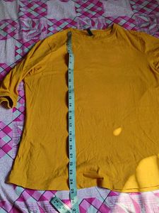 Mustard Long Sleeve Top