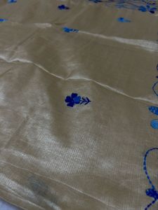 Kantha Stitch Saree