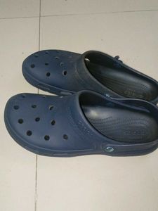 Original Crocs Navy Blue Sandals &amp; Floaters