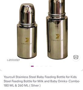 Stainless Steel Bottles 180 Ml And 260