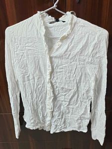White Formal Top