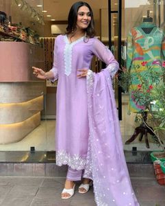 Elegant Lavender Salwar Suit