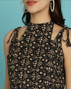 Floral Print Top - 7Threads
