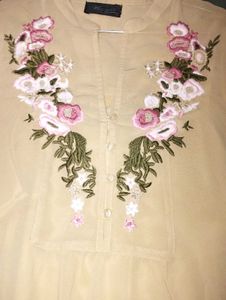 Floral Embroidered Top