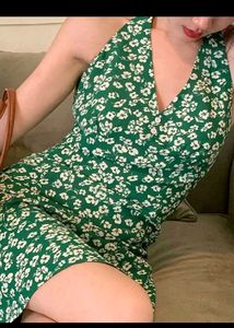 Floral Halter Sundress