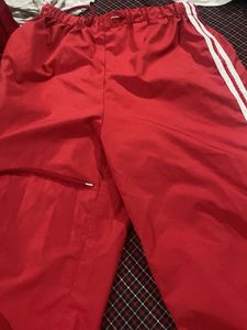 Red Track Pants